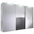 SCHWEBETÜRENSCHRANK in Graphitfarben, Weiß - Chromfarben/Graphitfarben, KONVENTIONELL, Holzwerkstoff/Metall (249/240/68cm) - Moderano SCHWEBETÜRENSCHRANK in Graphitfarben, Weiß - Chromfarben/Graphitfarben, KONVENTIONELL, Holzwerkstoff/Metall (249/240/68cm) - Moderano