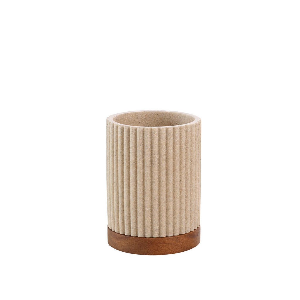 Homeware DRŽÁK NA ZUBNÍ KARTÁČEK béžová