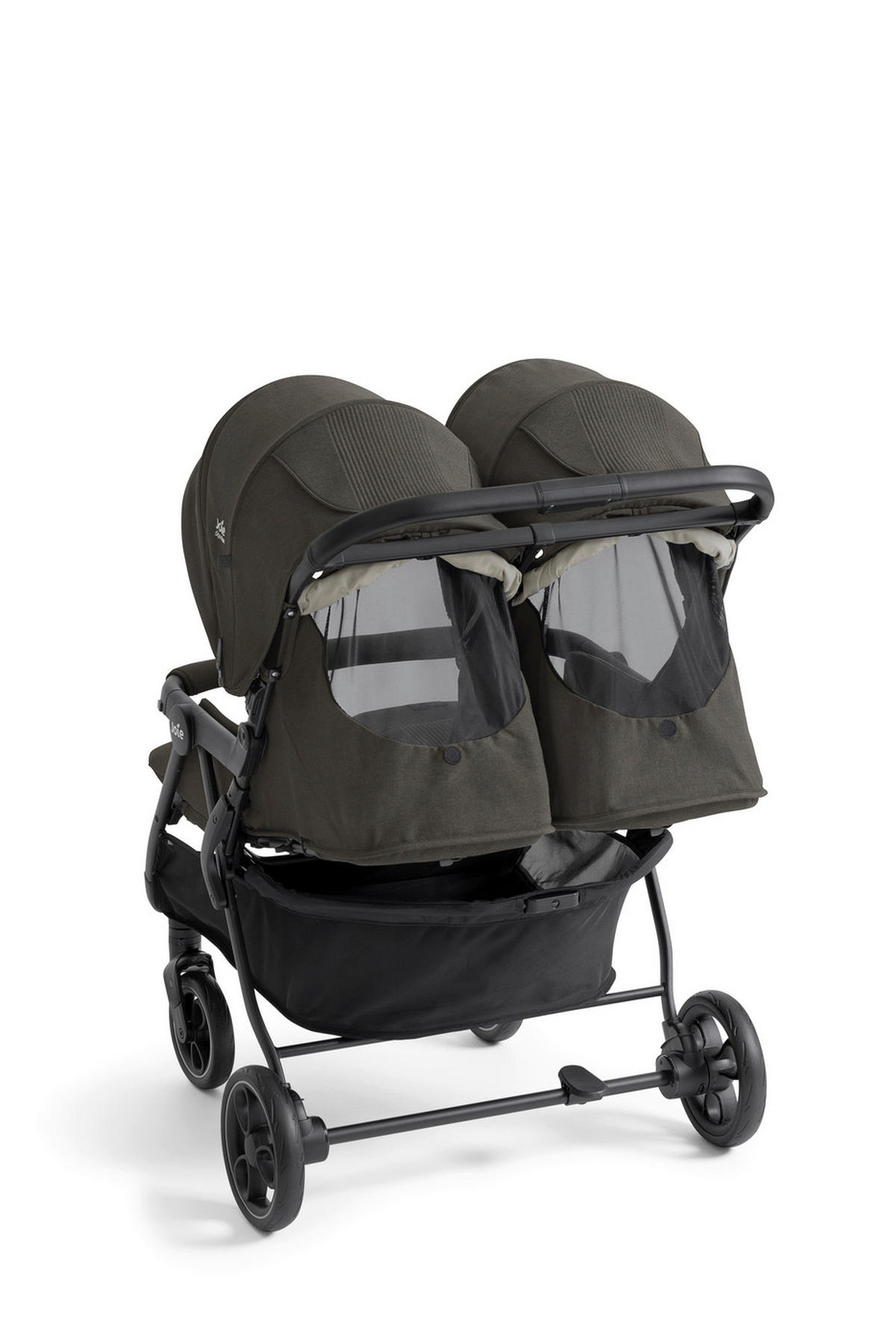 GESCHWISTERWAGEN Estrella  - Salbeigrün/Schwarz, Basics, Kunststoff/Metall (81/107/72,5cm) - JOIE SIGNATURE