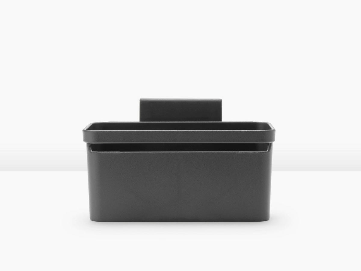 DRŽÁK NA KUCHYŇSKÉ POMŮCKY - tmavě šedá, Design, plast (17/11/14cm) - Brabantia