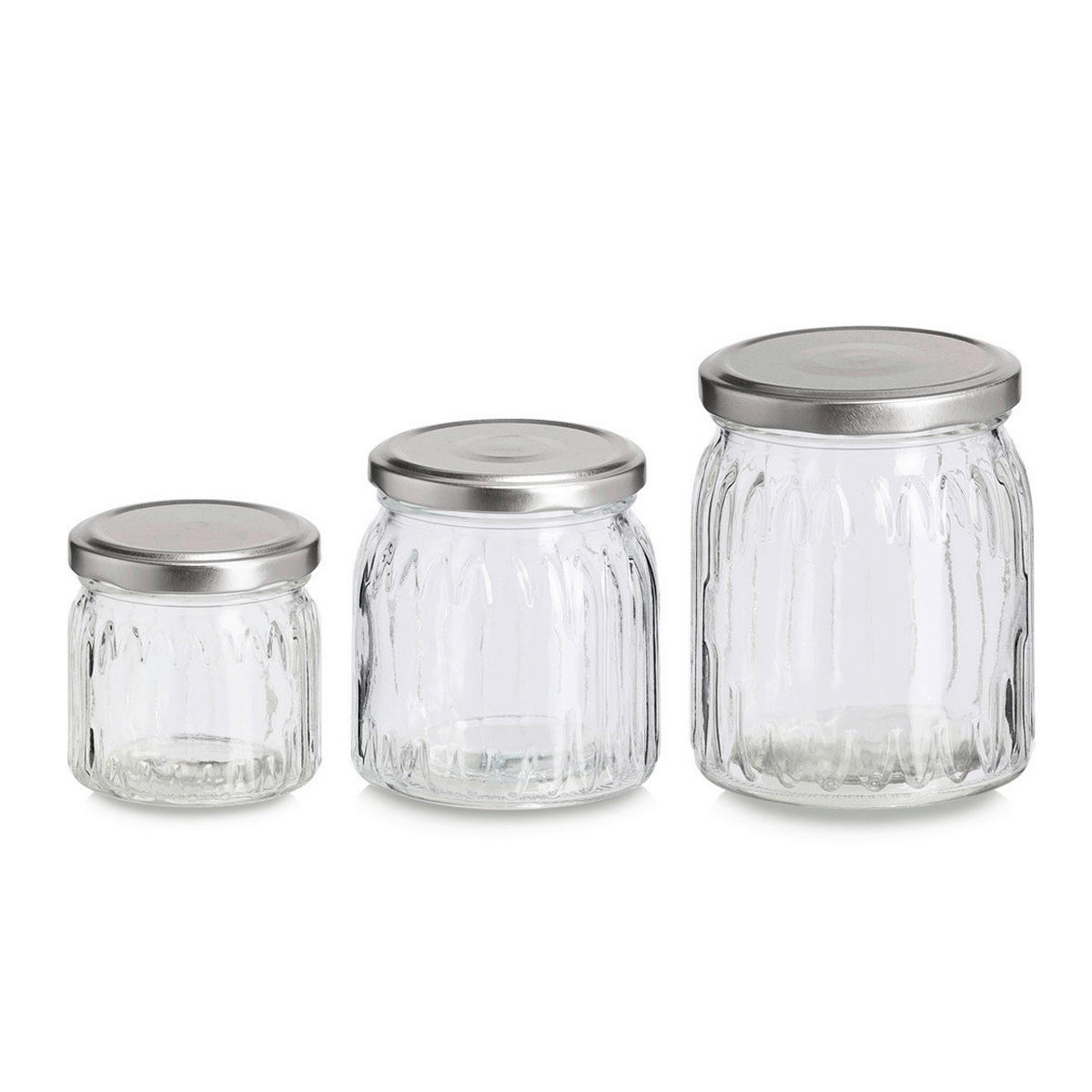 VORRATSGLAS 0,15 l  - Transparent, Design, Glas (6,7/6,7/6,7cm)