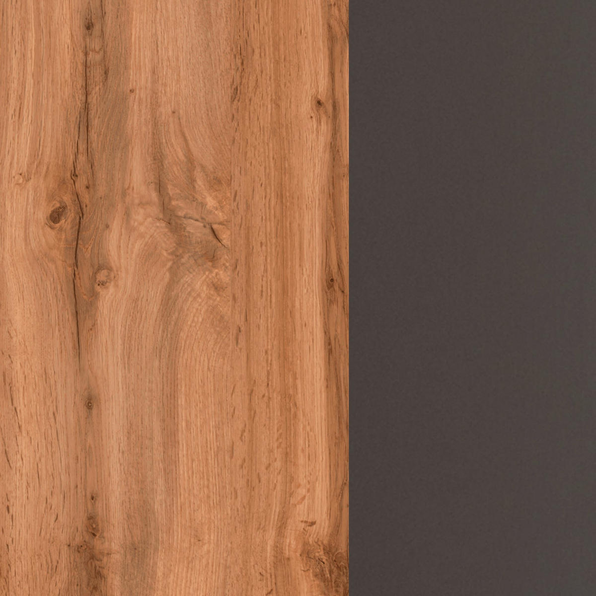 WASCHTISCHKOMBI 60 cm  - Eiche Wotan/Weiß, Design, Holzwerkstoff/Stein (60cm) - Held