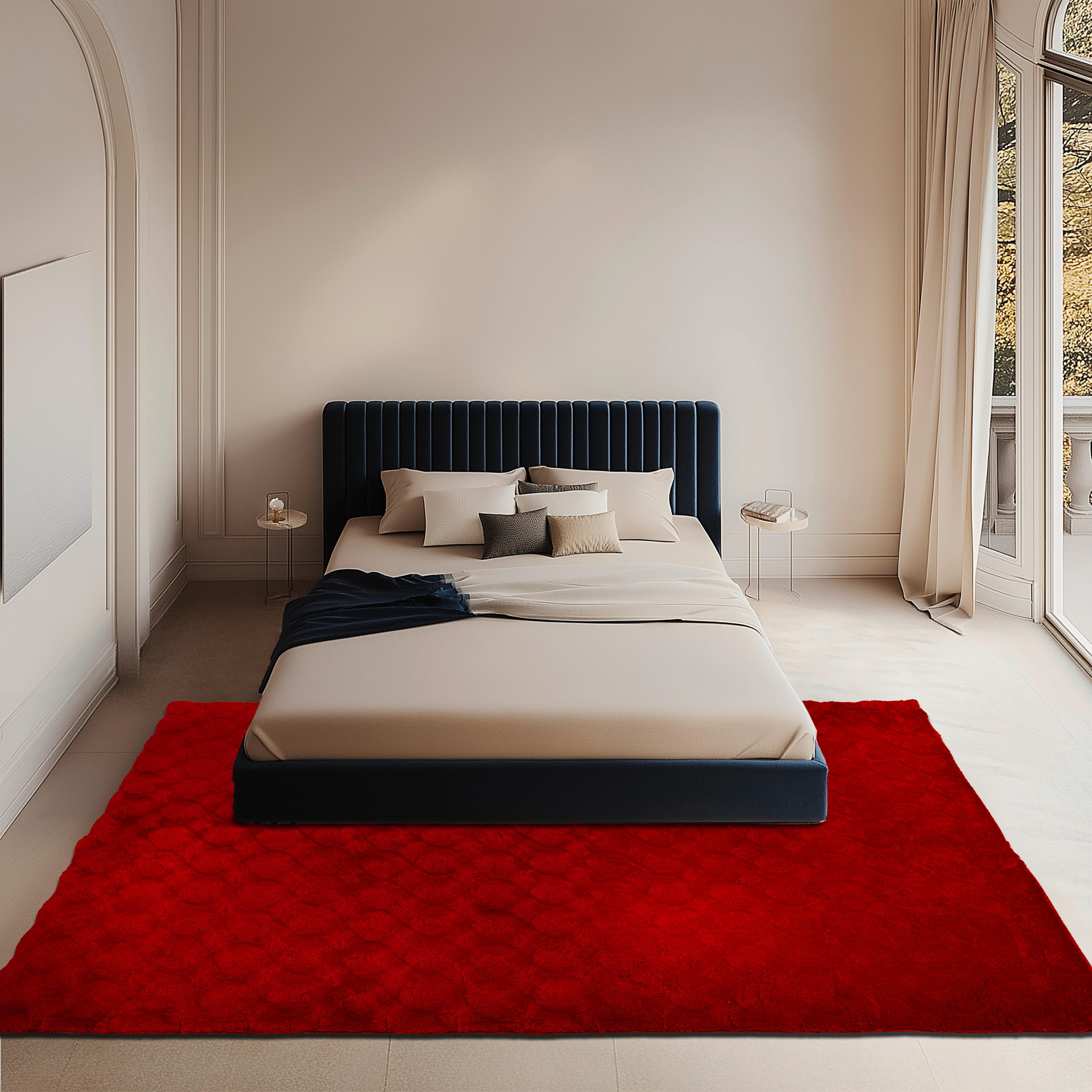 HOCHFLORTEPPICH 200/290 cm My Diamond Rot  - Rot, Design, Textil (200/290cm) - Obsession