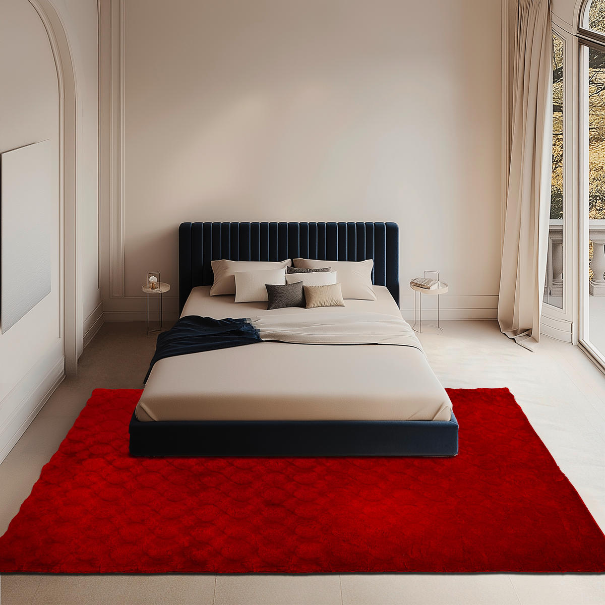 HOCHFLORTEPPICH 200/290 cm My Diamond Rot  - Rot, Design, Textil (200/290cm) - Obsession