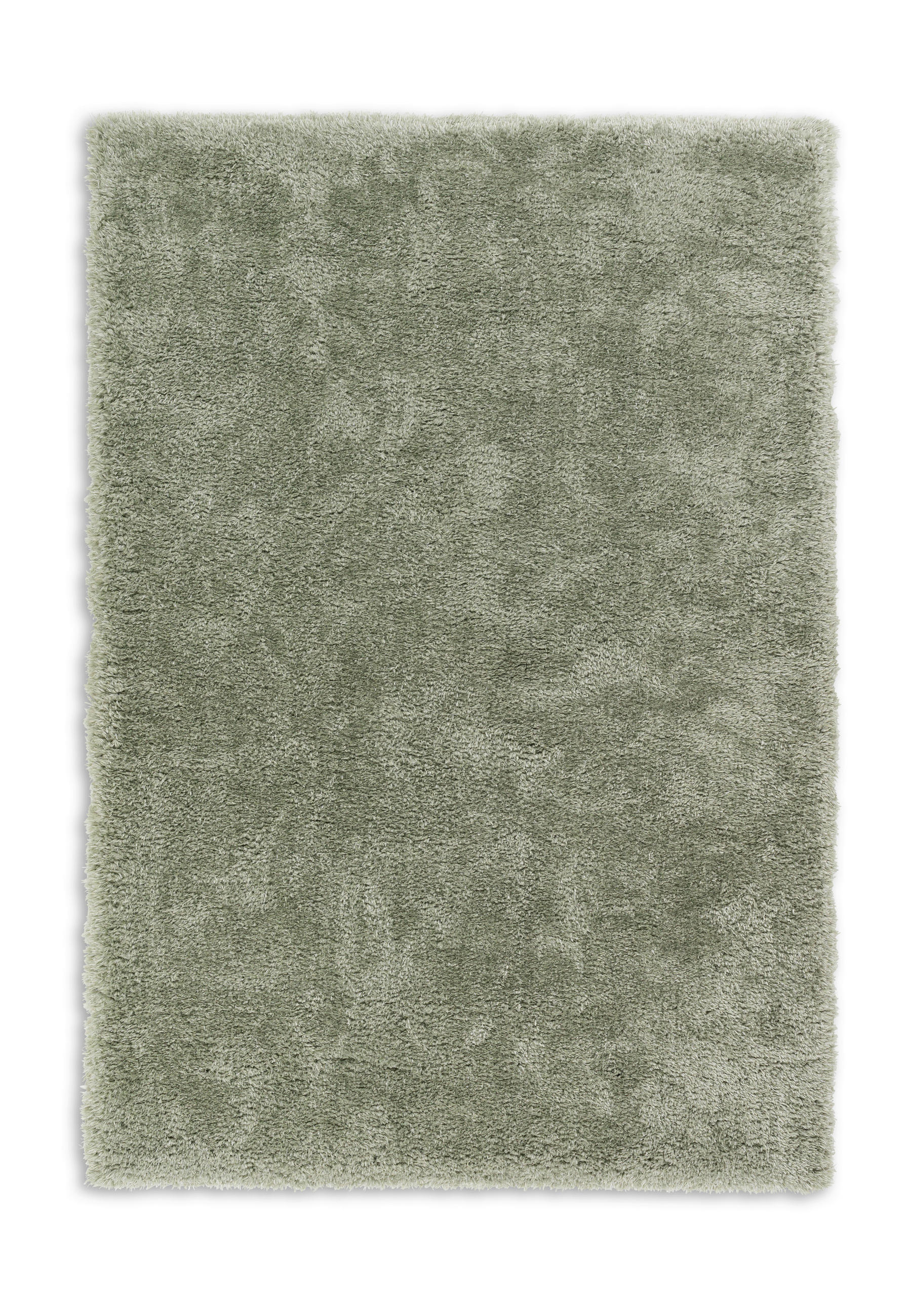 HOCHFLORTEPPICH 67/130 cm Heaven Salbeigrün  - Salbeigrün, Design, Textil (67/130cm) - Novel