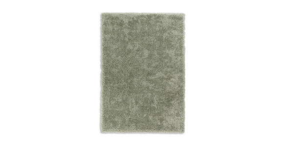HOCHFLORTEPPICH 67/130 cm Heaven Salbeigrün  - Salbeigrün, Design, Textil (67/130cm) - Novel