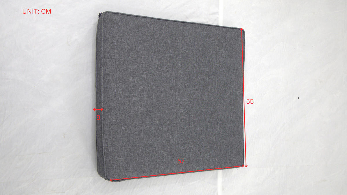 GARTENSET 4-teilig  - Schwarz/Grau, KONVENTIONELL, Holz/Textil - Ambia Garden