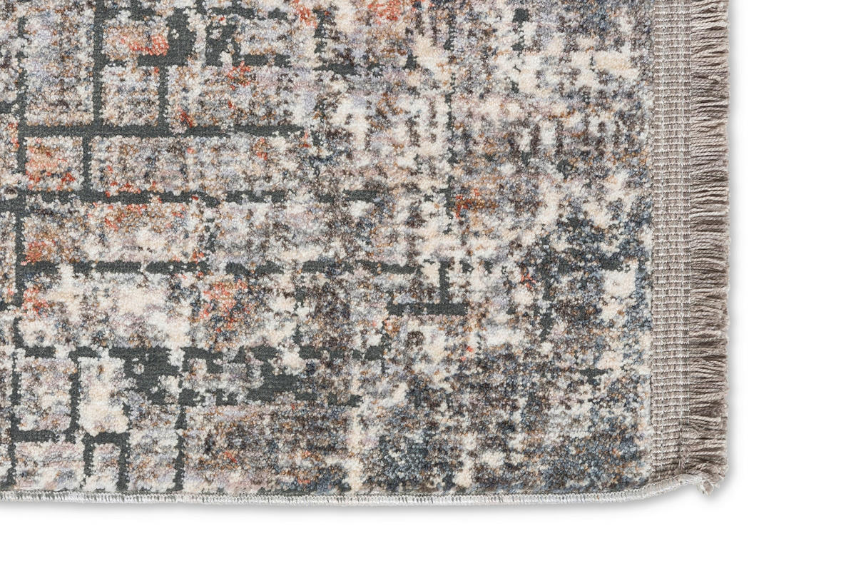 WEBTEPPICH 80/150 cm Grau  - Grau, Design, Textil (80/150cm)