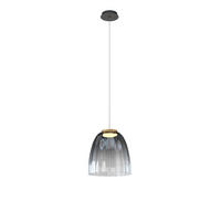 LED-HÄNGELEUCHTE Valence 30/150 cm   - Goldfarben/Schwarz, Design, Glas/Metall (30/150cm) - Wofi