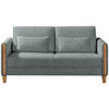 SCHLAFSOFA in Holz, Textil Anthrazit, Buchefarben  - Anthrazit/Buchefarben, Design, Holz/Textil (174/88/104cm) - Niels Andersson