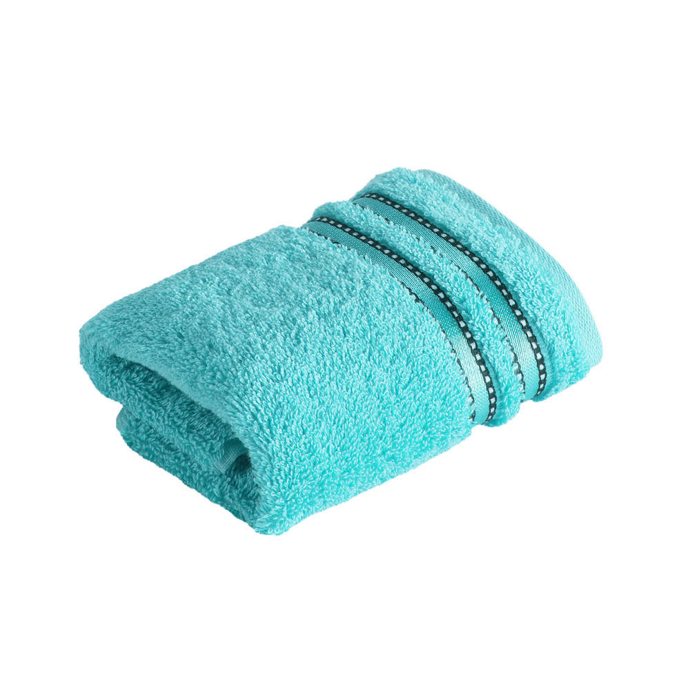 SEIFTUCH Cult de Luxe NOS Vossen Wäsche Blau 30/30 cm - Blau, Basics, Textil (30/30cm) - Vossen