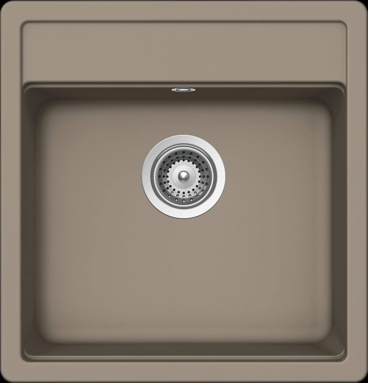 SPÜLE MONO N-100S-A / MONN100SATWI  - Basics, Stein (49/29/51cm) - Schock