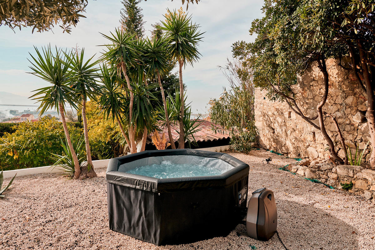 WHIRLPOOL NETSPA OCTOPUS  SP-OCT165B 193/73 cm  - Schwarz, Basics, Kunststoff/Metall (193/73cm) - Atrigo