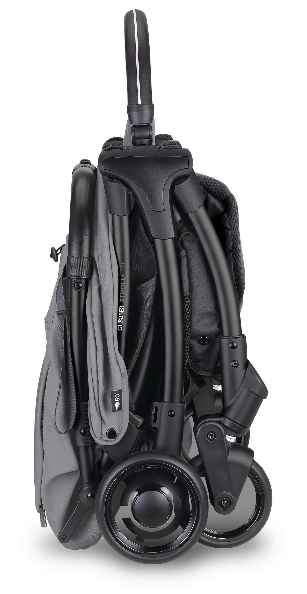 BUGGY STROLL LITE  - Schwarz/Grau, Basics, Textil/Metall (70/46/103cm) - GLOBBER