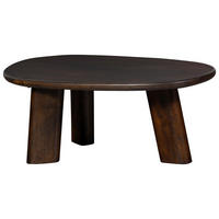 COUCHTISCH in Holz 110/60/40 cm  - Walnussfarben, Design, Holz (110/60/40cm) - Livetastic