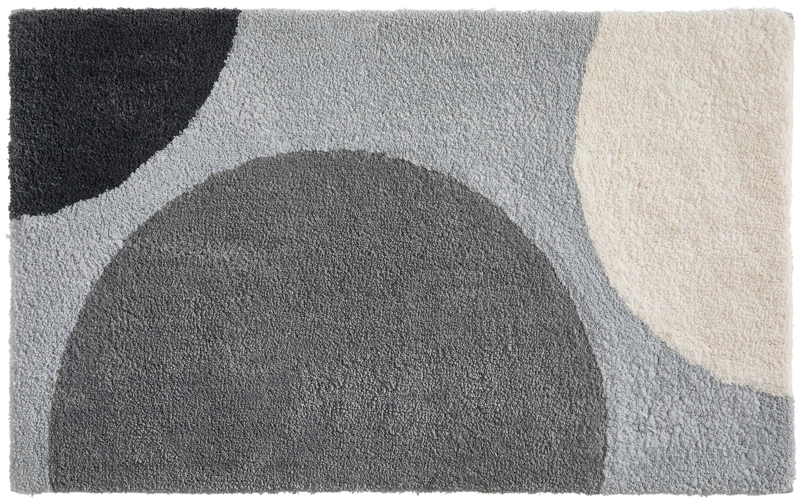 BADEMATTE Grau 60/100 cm  - Grau, Basics, Kunststoff/Textil (60/100cm) - Esposa