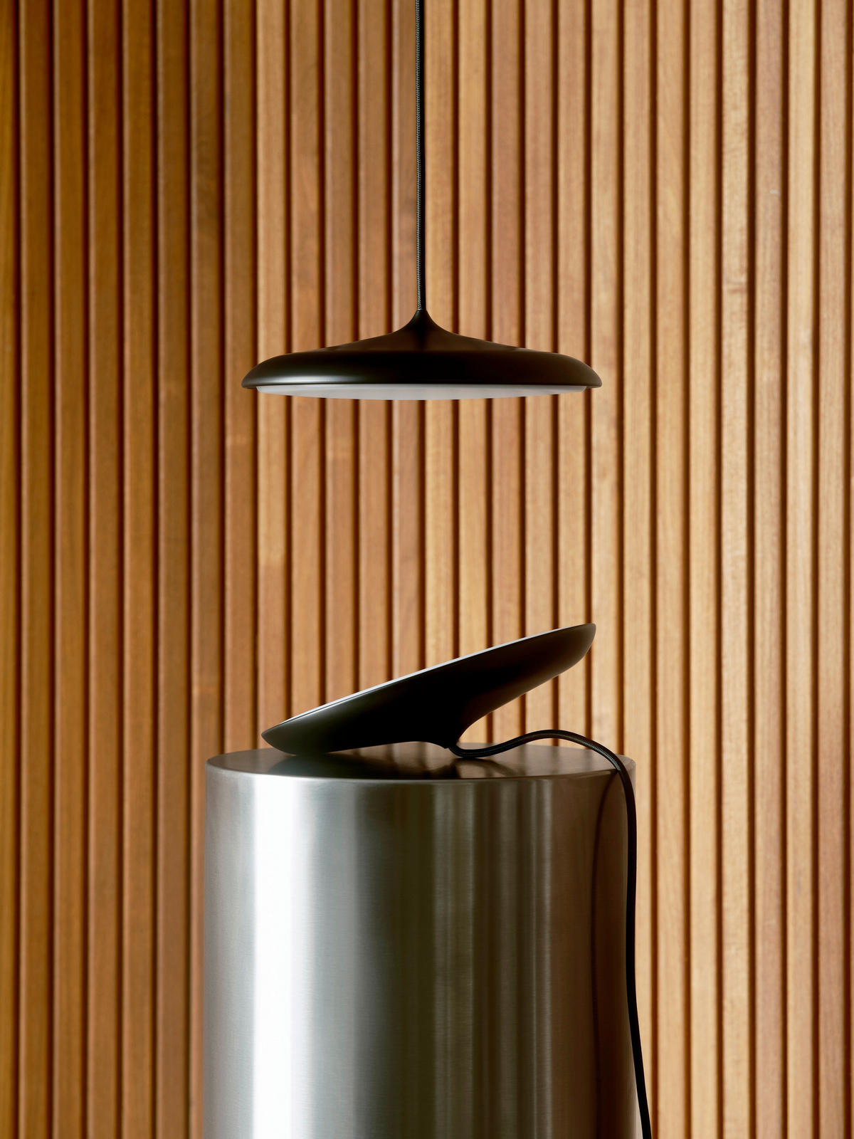 LED-HÄNGELEUCHTE 25/6 cm   - Schwarz, Design, Metall (25/6cm) - Nordlux
