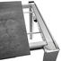 ESSTISCH rechteckig Anthrazit, Champagner - Champagner/Anthrazit, Design, Keramik/Metall (160(220)/90/76cm) - Novel ESSTISCH rechteckig Anthrazit, Champagner - Champagner/Anthrazit, Design, Keramik/Metall (160(220)/90/76cm) - Novel