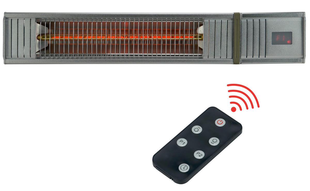 INFRAROTSTRAHLER - Alufarben, Basics, Metall (54/9,4/12,5cm)