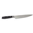 CHEFMESSER   34 cm  - Edelstahlfarben/Dunkelbraun, KONVENTIONELL, Holzwerkstoff/Metall (34cm) - Homeware Profession.