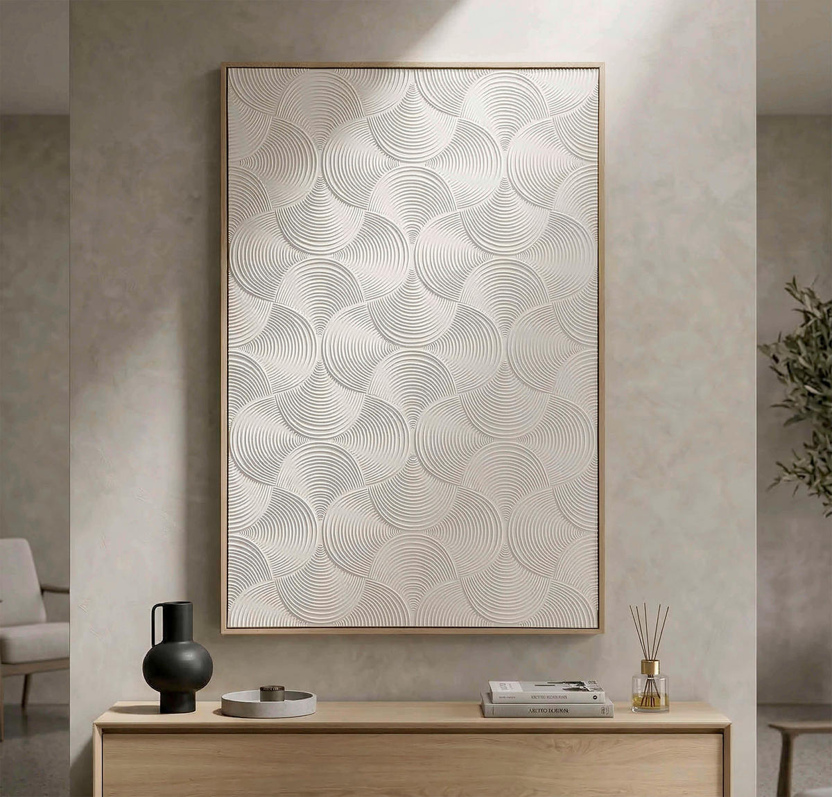 LEINWANDBILD  - Goldfarben, Basics, Holz/Kunststoff (80/120/3.8cm)