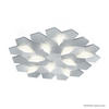 LED-DECKENLEUCHTE  - Alufarben, Design, Metall (61,7/58,7/7,4cm) - Grossmann