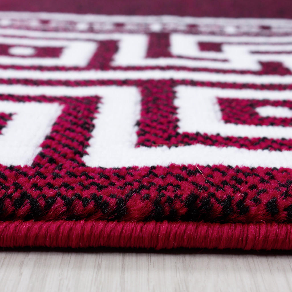 Thumbnail - Novel Webteppich Parma, Rot, Textil, Ornament, rechteckig, 120x170 cm, Oeko-Tex® Standard 100, für Fußbodenheizung geeig...