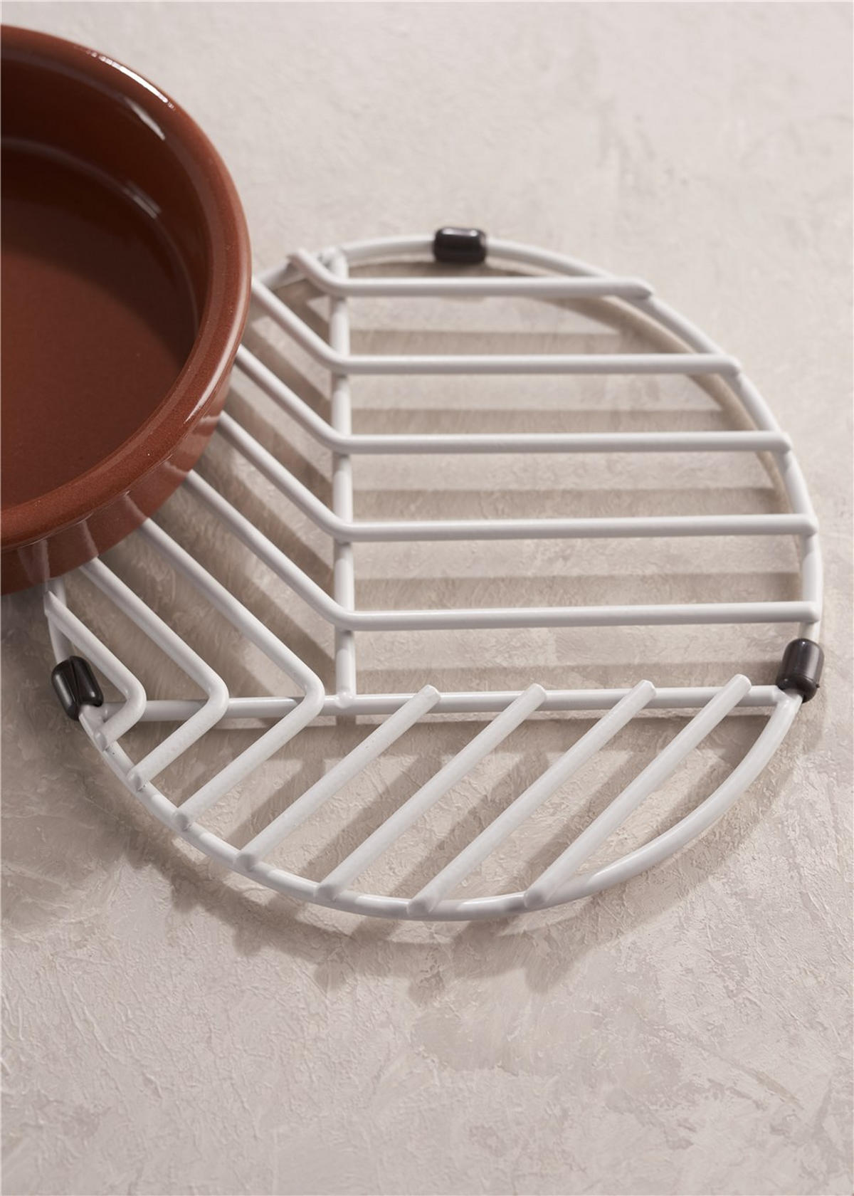 GRYTUNDERLÄGG  19 cm - grå, Basics, metall/plast (19cm)