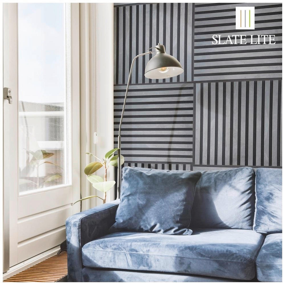 AKUSTIKPANEEL 60/60 cm  - Dunkelgrau/Anthrazit, Basics, Holz/Kunststoff (60/60cm)