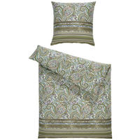 BETTWÄSCHE Satin 135/200 cm  - Hellgrün, KONVENTIONELL, Textil (135/200cm) - Bassetti