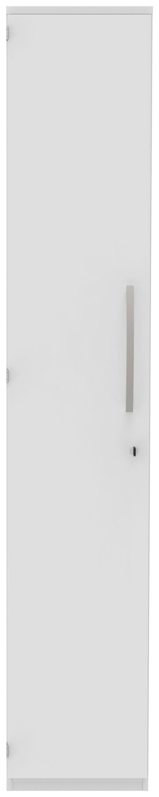 AKTENSCHRANK Weiß  - Weiß, KONVENTIONELL, Holzwerkstoff (40/217,4/43cm) - Moderano