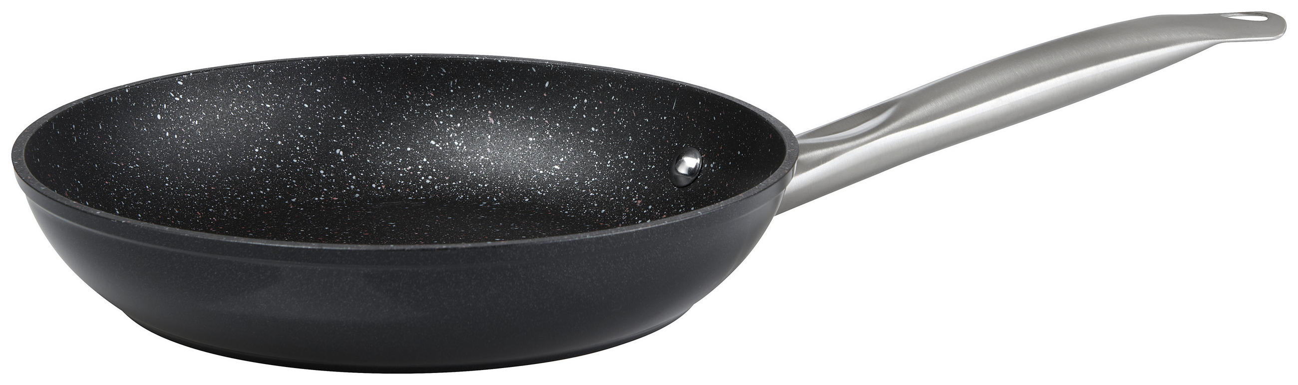 SADA HRNCŮ, 7dílné - černá/barvy hliníku, Trend, kov/sklo (33/50/18cm)