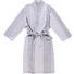 BADEMANTEL Grau, Silberfarben - Silberfarben/Grau, Basics, Textil (M) - Cawoe