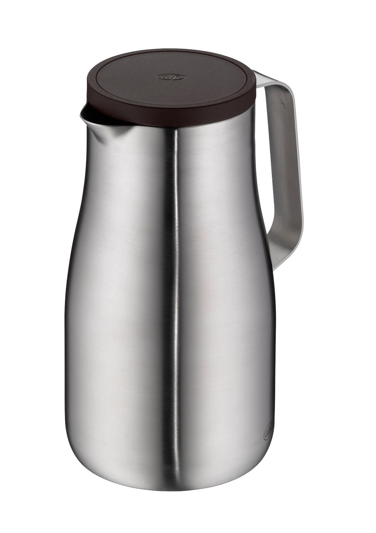 ISOLIERKANNE STUDIO 1 L  - Silberfarben, Design, Metall (1l) - Alfi