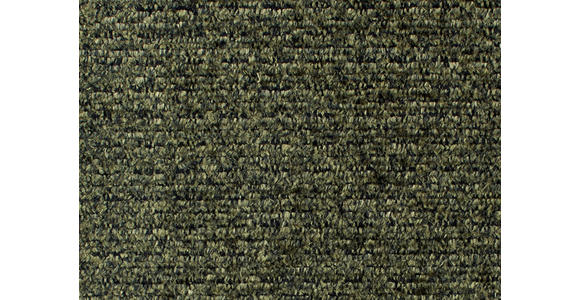 ECKSOFA Olivgrün Chenille  - Schwarz/Olivgrün, KONVENTIONELL, Textil/Metall (291/153cm) - Hom`in