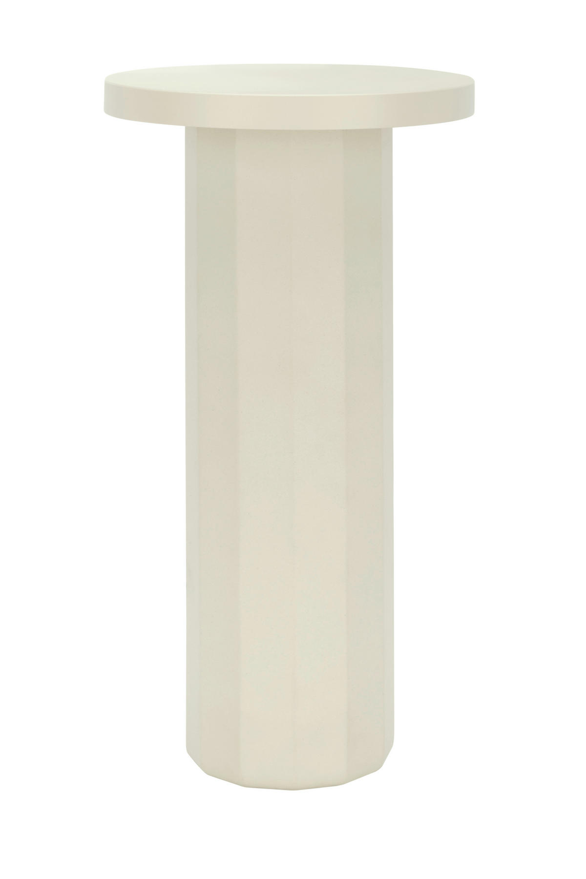 STOLNÍ LAMPA NA BATERIE, dotykový stmívač, 16/31,6 cm  - pískové barvy, Design, kov/kámen (16/31,6cm) - Dieter Knoll