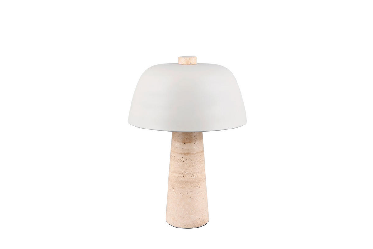 NAMIZNA SVETILKA        29/41 cm       - bež/svetlo siva, Basics, kamen/kovina (29/41cm)