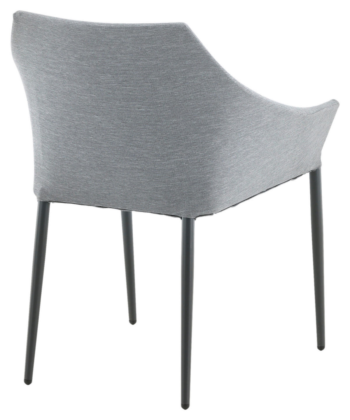 UTESTOLAR SET i metall, textil svart, mörkgrå  - mörkgrå/svart, Klassisk, metall/textil (60/81/62cm) - Gardenson