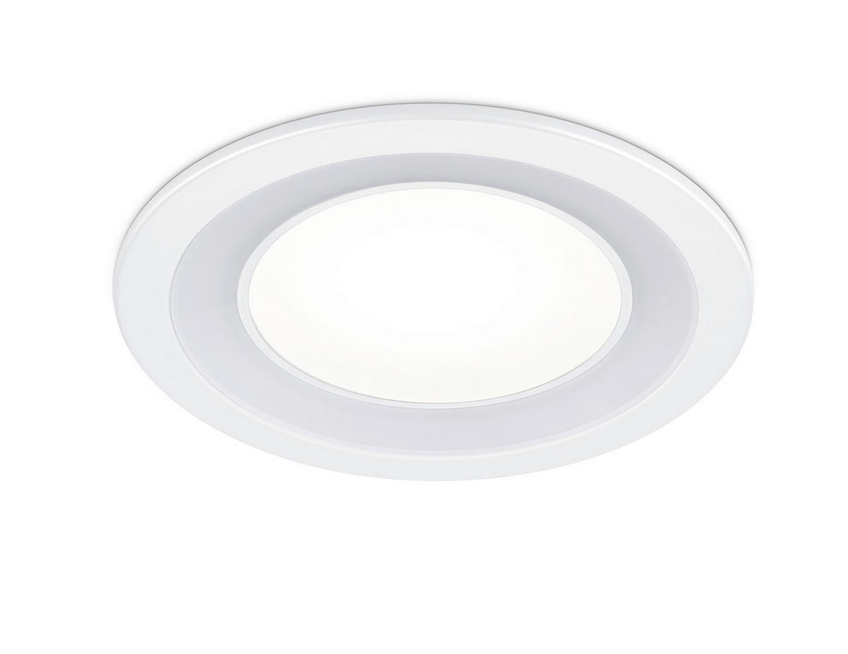 LED-EINBAUSPOT CORE 14,8/3,3 cm   - Weiß, Basics, Kunststoff (14,8/3,3cm) - Trio Leuchten