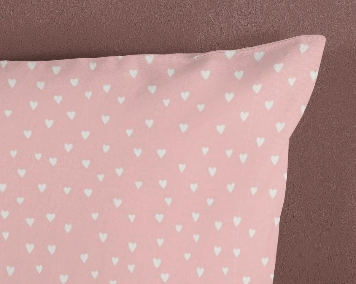 KINDERBETTWÄSCHE 100/135 cm  - Hellrosa/Multicolor, Basics, Textil (100/135cm)