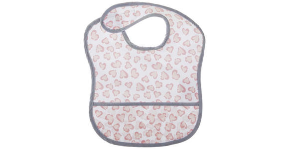 LÄTZCHEN 3-teilig  - Pink/Weiß, Basics, Textil (28/40cm) - My Baby Lou