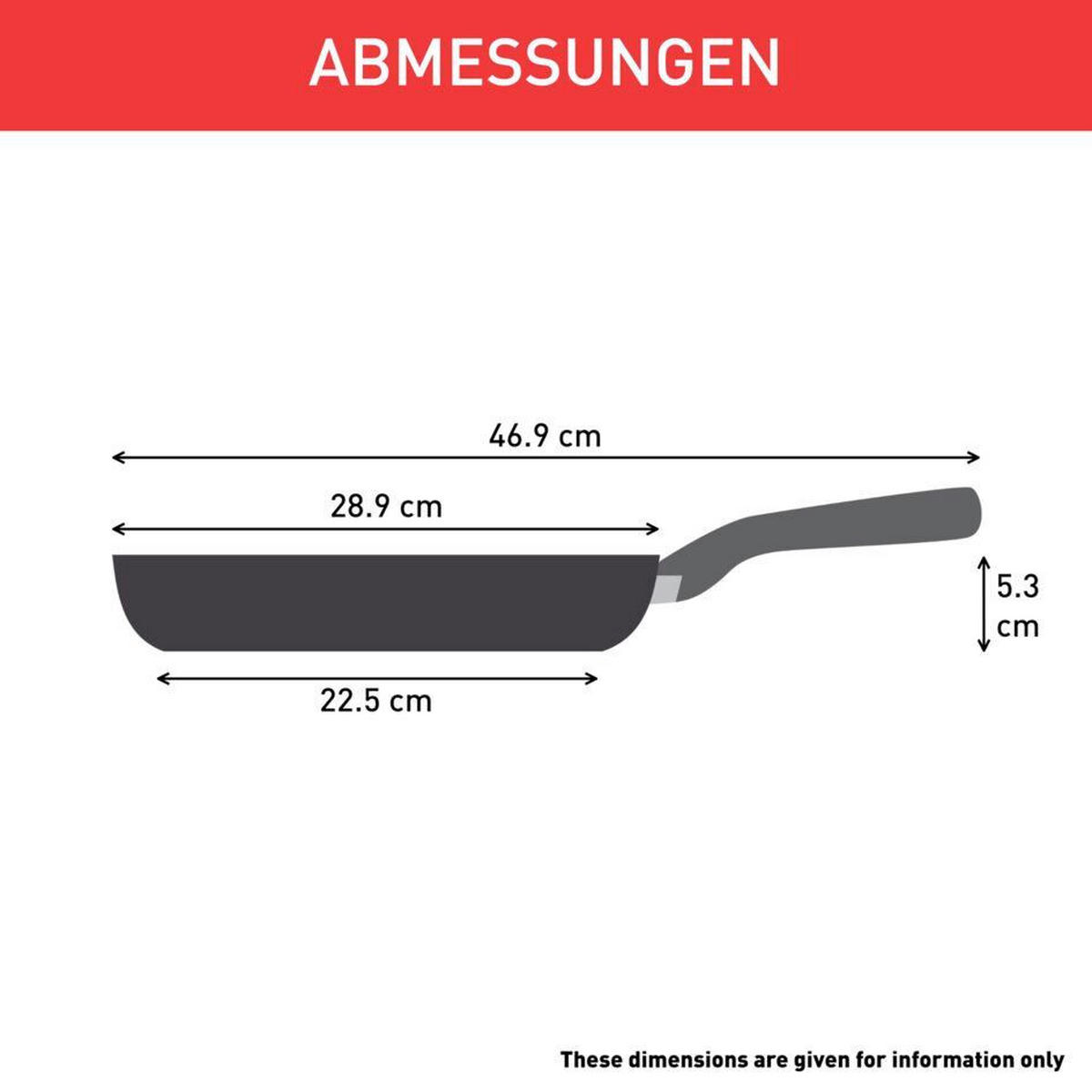 BRATPFANNE Expertise G7 Keramikbeschichtung  - Schwarz, Basics, Metall (46,90/28,90/8,30cm) - Tefal