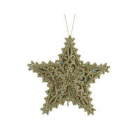 DEKOSTERN - Goldfarben, LIFESTYLE, Kunststoff (13,00/12,50/1,00cm)