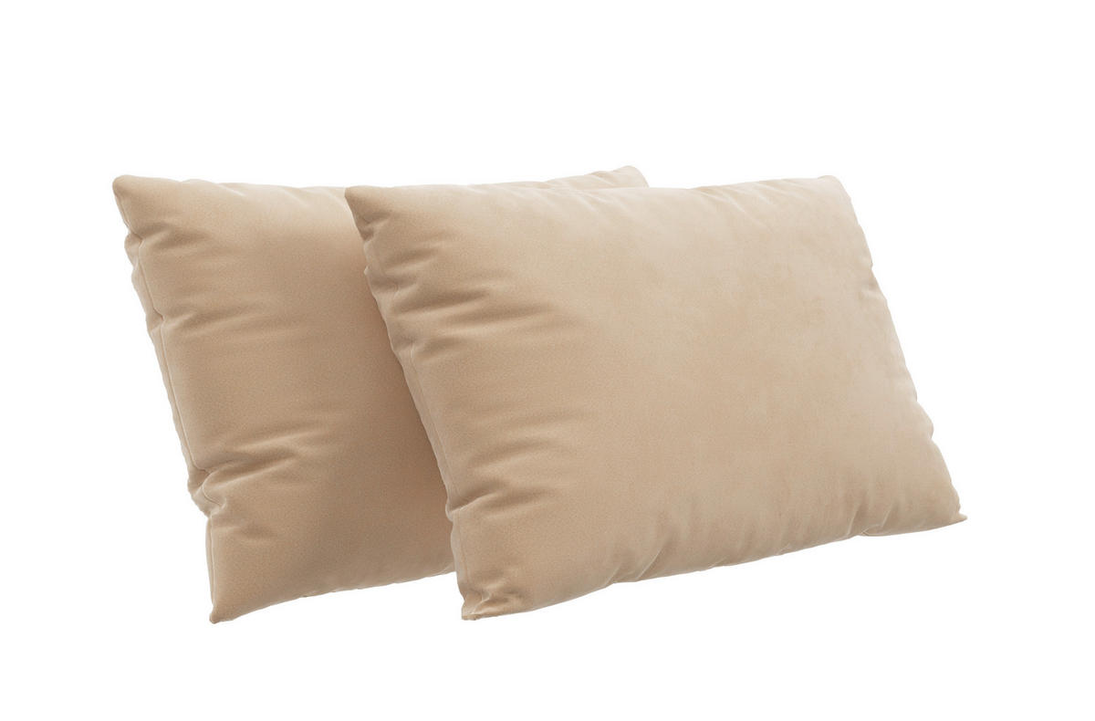 ZIERKISSEN FABIO E 2-teilig 60/30 cm  - Sandfarben, MODERN, Textil (60/30cm) - Sit & More