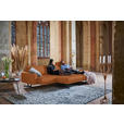 ECKSOFA in Echtleder Cognac  - Cognac/Anthrazit, KONVENTIONELL, Leder/Metall (324/182cm) - Ambiente