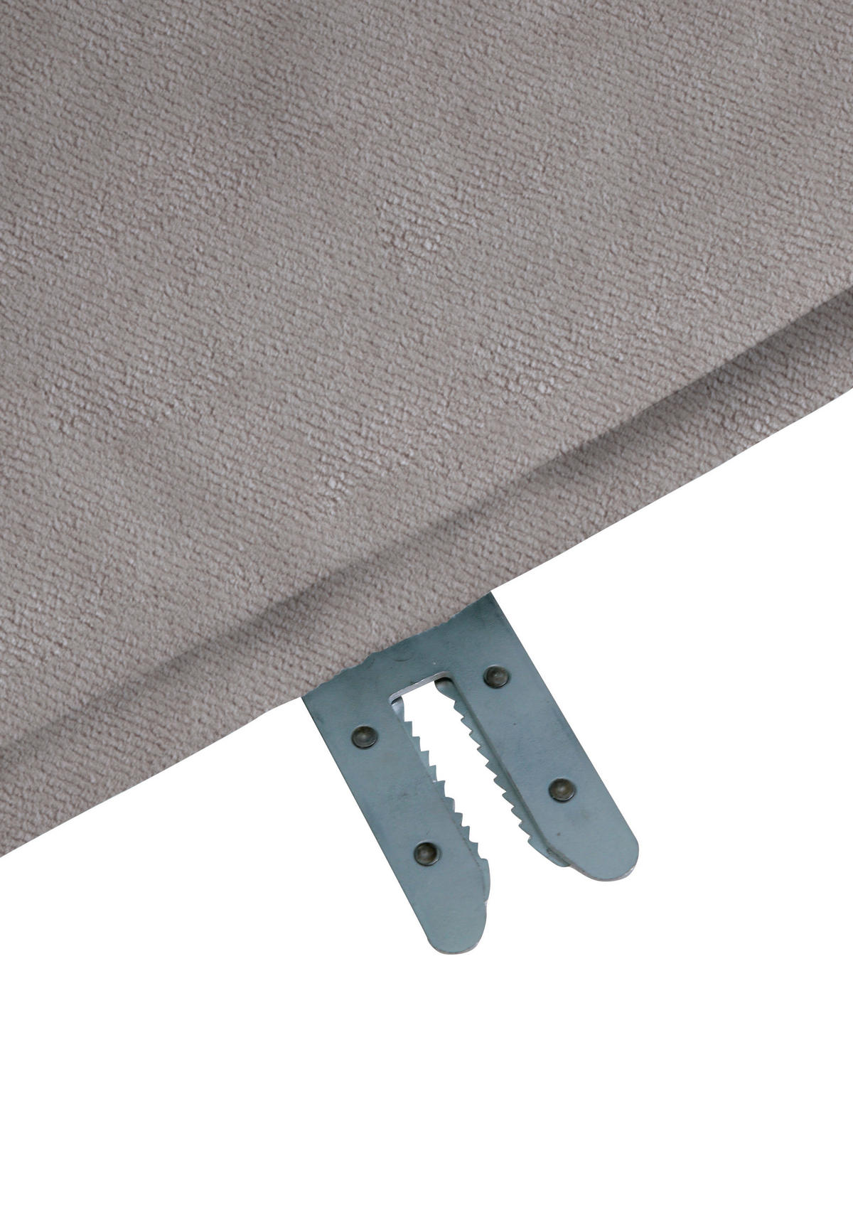 SOFAELEMENT in Flachgewebe Greige  - Greige/Schwarz, KONVENTIONELL, Kunststoff/Textil (125/66/155cm) - Carryhome