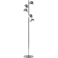 STEHLEUCHTE  40/200/25.5 cm   - Silberfarben, Design, Metall (40/200/25.5cm)