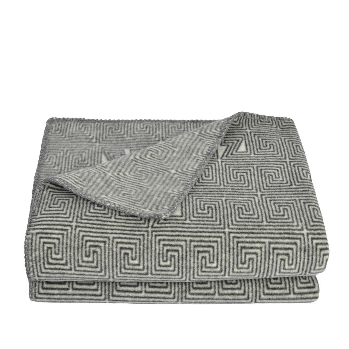 DEKORATIVNA ODEJA 160/200 cm siva, svetlo siva  - siva/svetlo siva, Basics, tekstil (160/200cm) - Zoeppritz