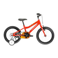 KINDERFAHRRAD 16 Zoll  - Rot/Orange, KONVENTIONELL, Metall (50/25/30cm)