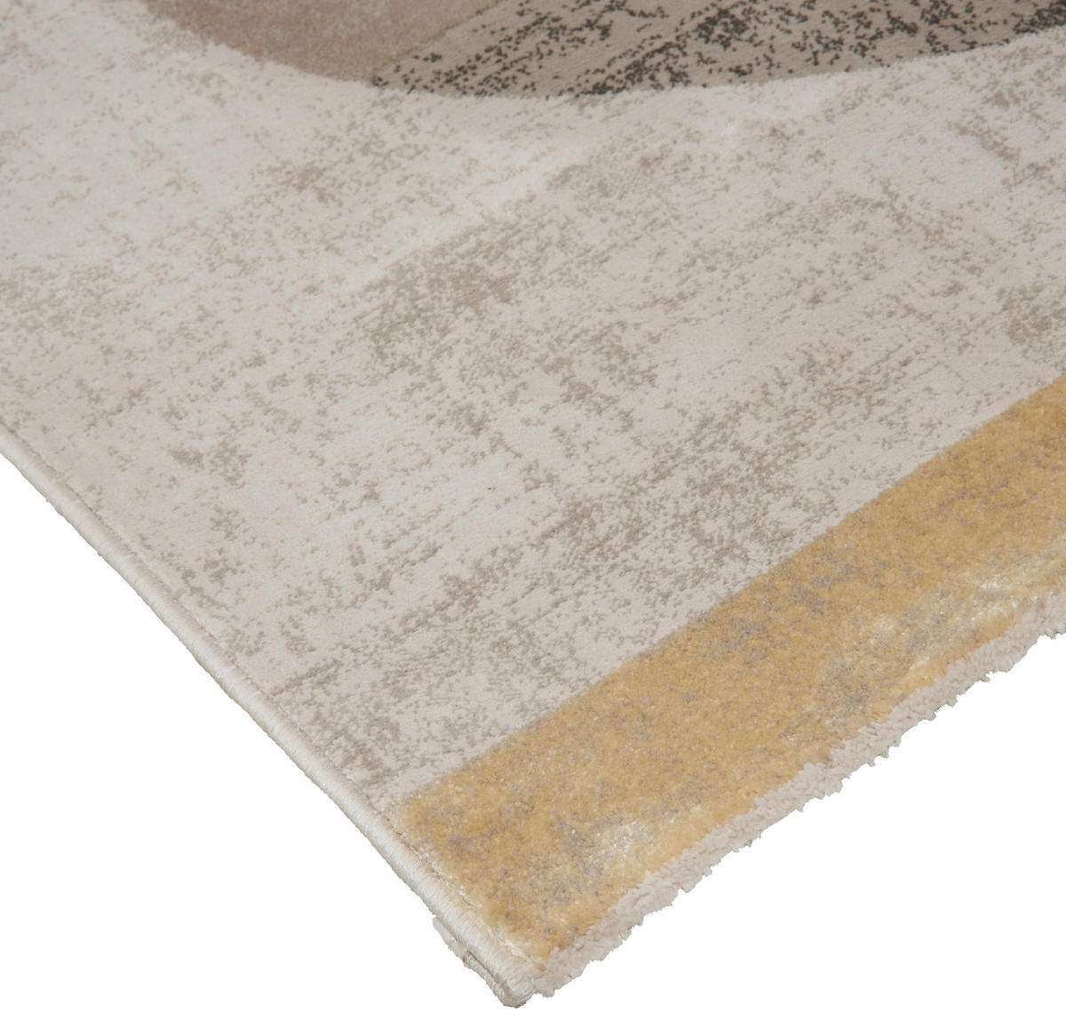 WEBTEPPICH 133/190 cm Memphis  - Gelb/Grau, Design, Textil (133/190cm) - Novel
